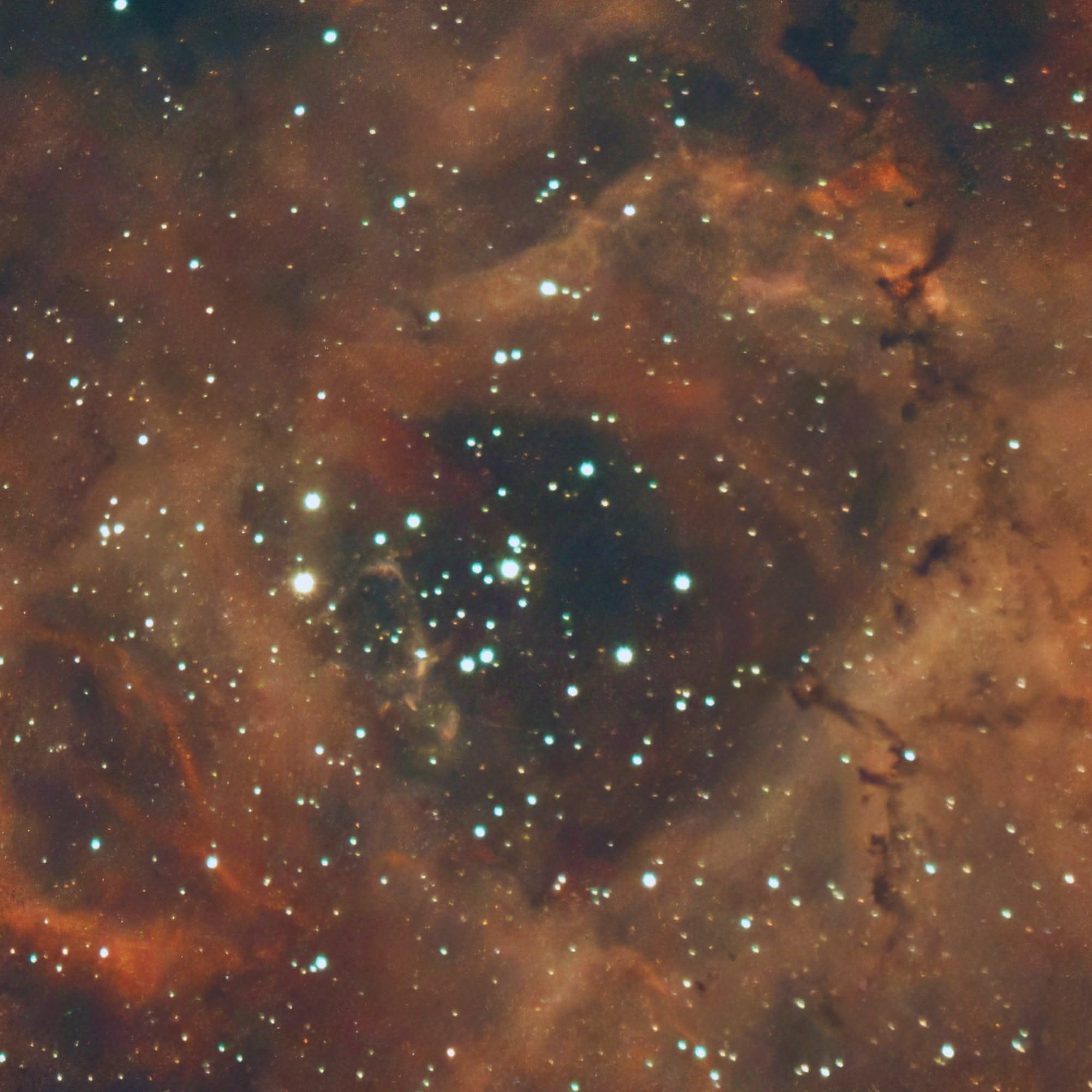 Denoised astrophotograph